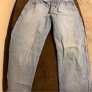 Mavi Men's Relaxed Painter Jeans. Vintage